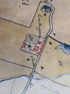 Mappa catastale antica